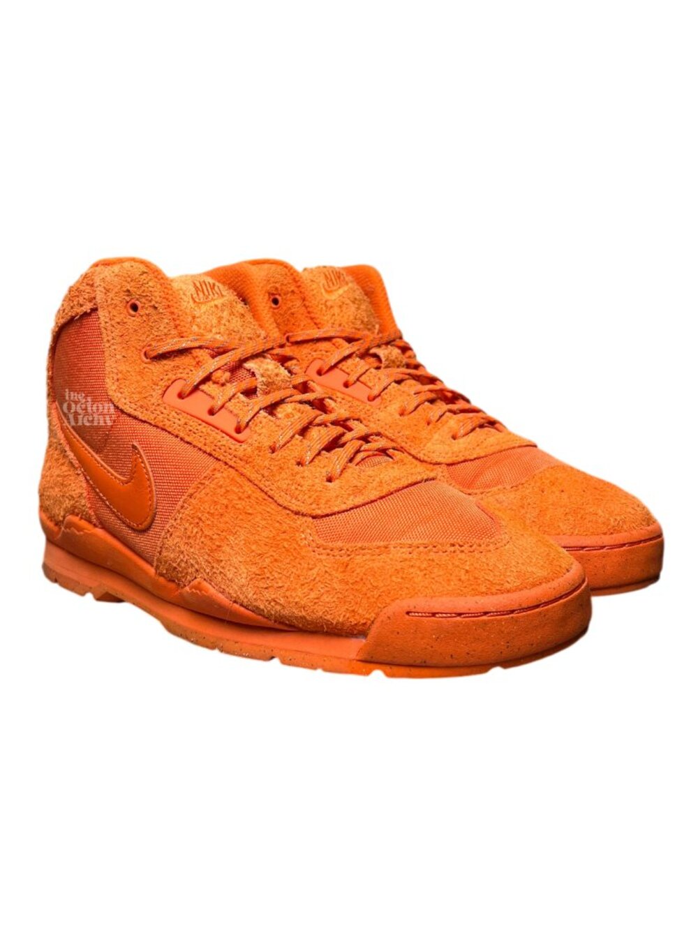 Size 10.5 Stussy x 2025 Nike Air Baltoro 'Safety Orange' IM7419-800 Pre-Owned